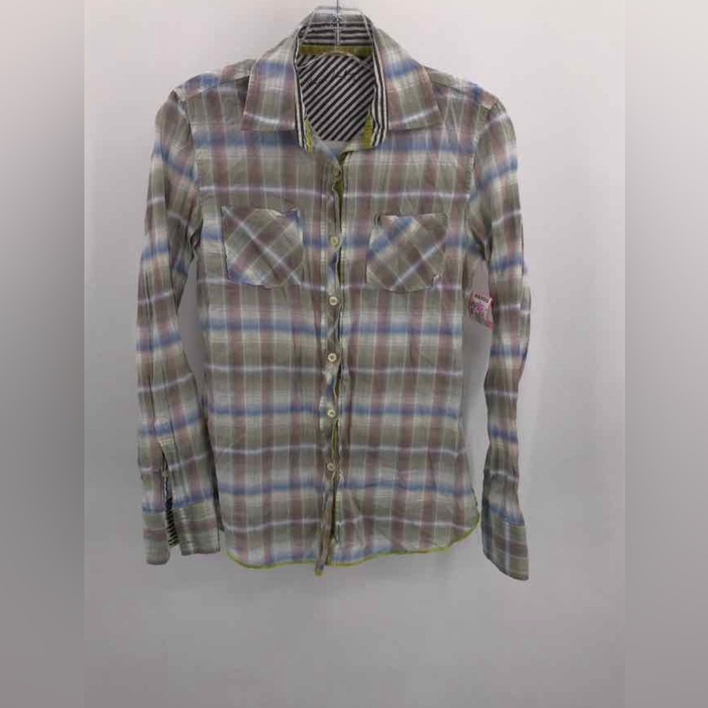 Arnold Zimberg Green Size Small Button Down shirt M L50-34